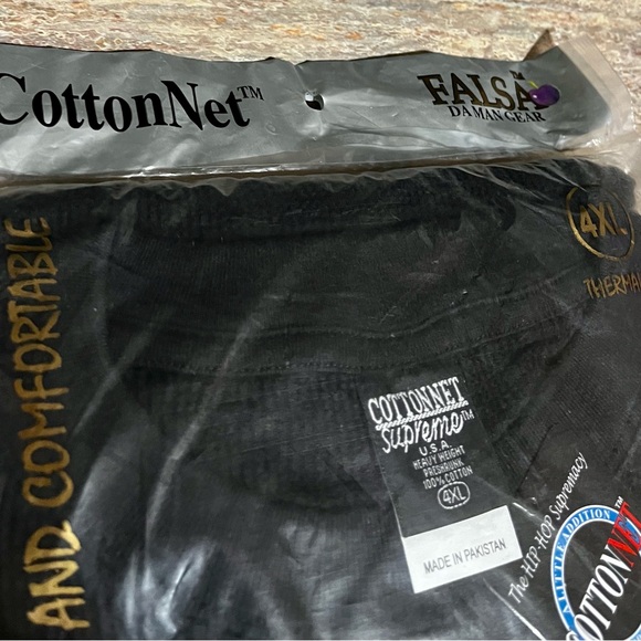 New CottonNet Supreme long sleeve plus size thermal top - Picture 4 of 6